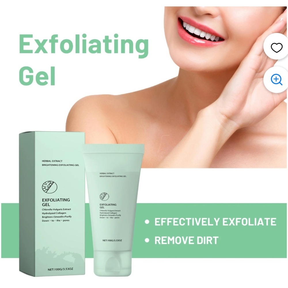 Essence Exfoliating Gel Exfoliating Body Scrub Herbal Pore Cleanser Exfoliating - Picture 9 of 9
